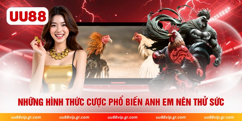 Những hình thức cược phổ biến anh em nên thử sức 
